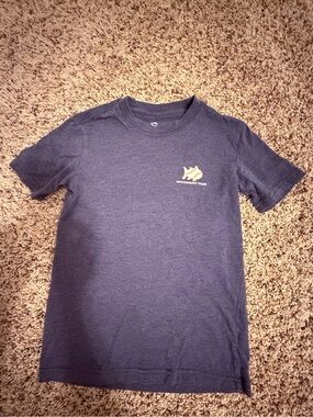 Southern Tide Youth Navy Short Sleeve Tee